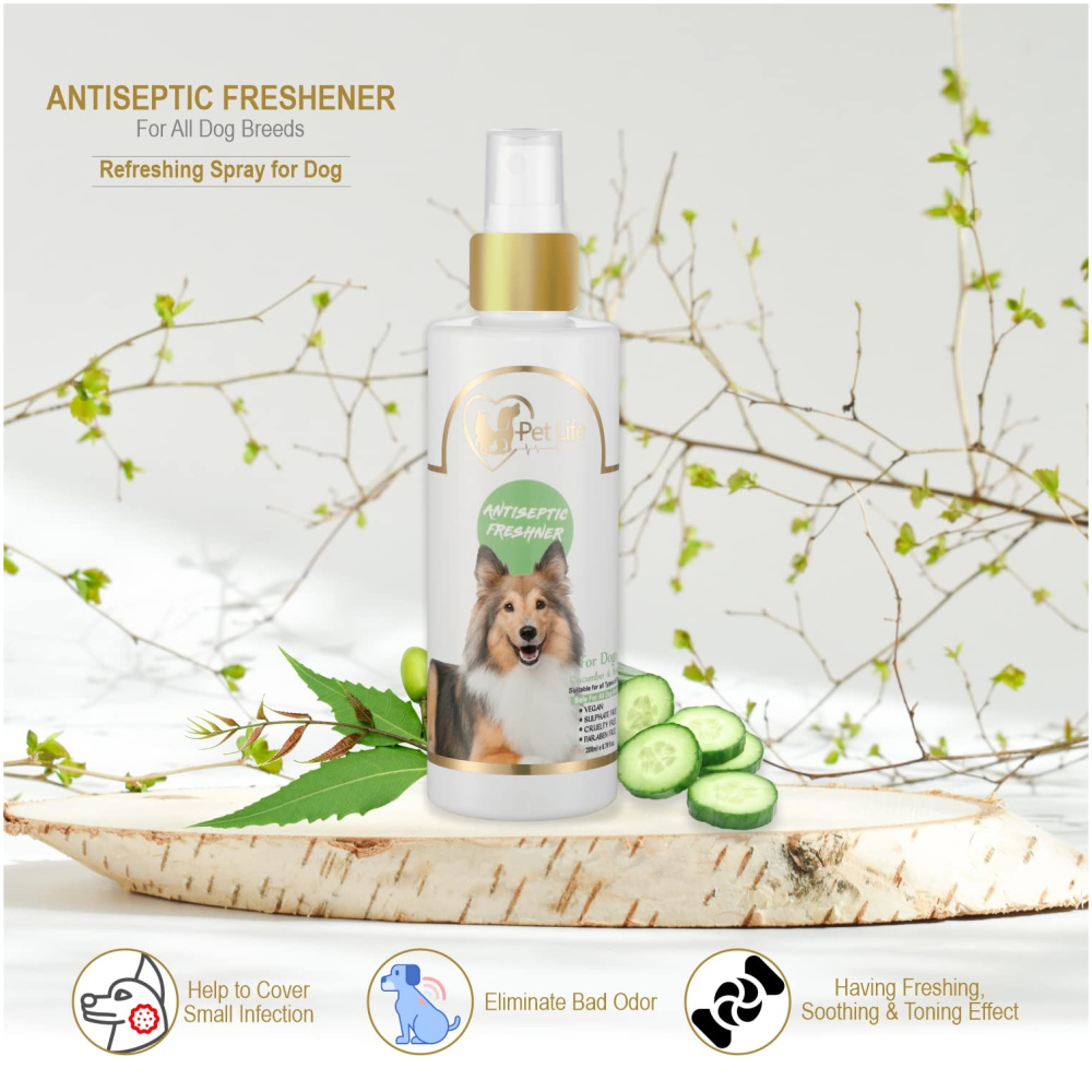 Antiseptic Freshener Spray for Dog