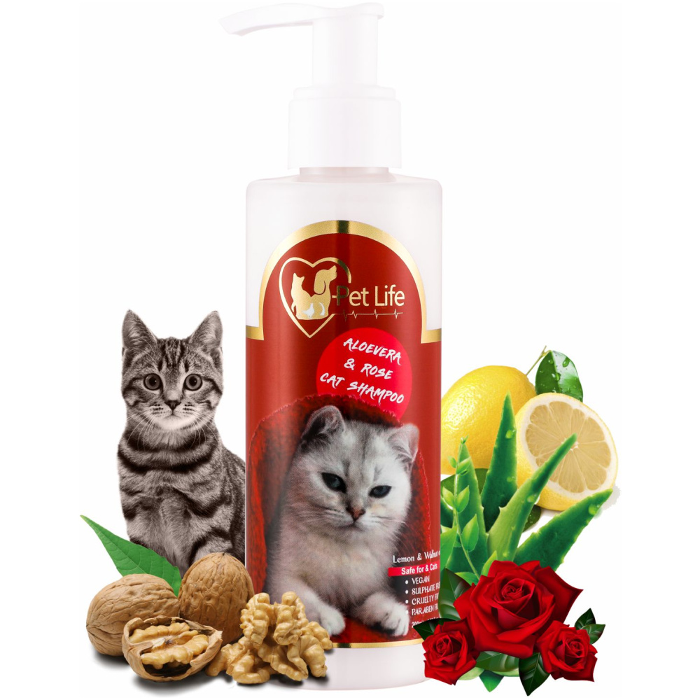 Aloevrea-And-Rose-Cat-Shampoo-