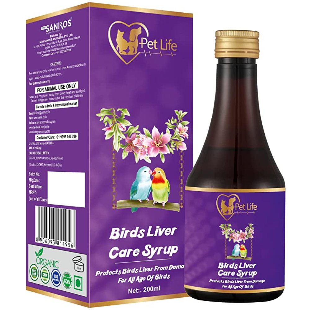 Bird liver care syrup